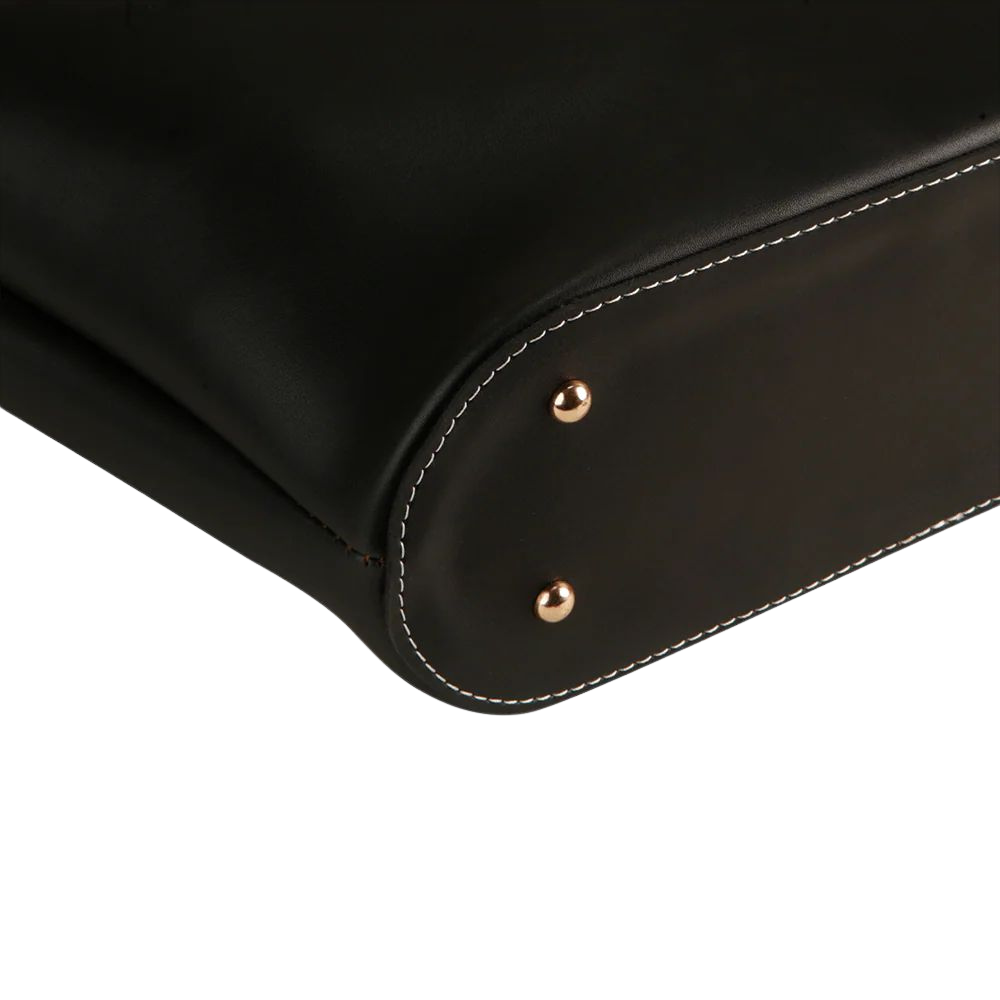 Black Top-Handle Bag
