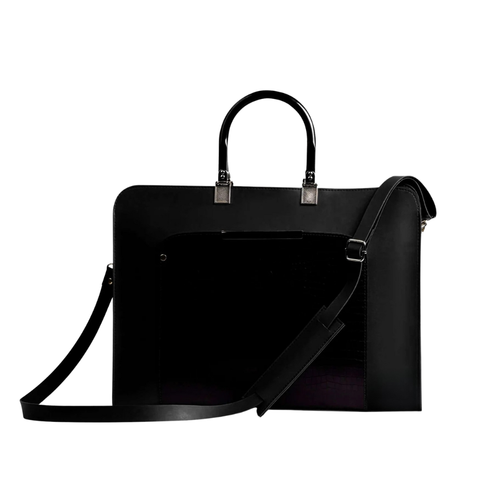 Black Leather Briefcase