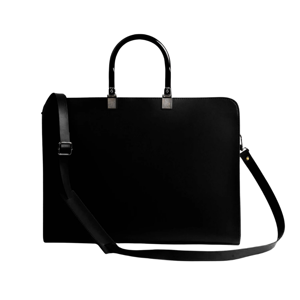 Black Leather Briefcase