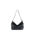 Black Leather Hobo Bag