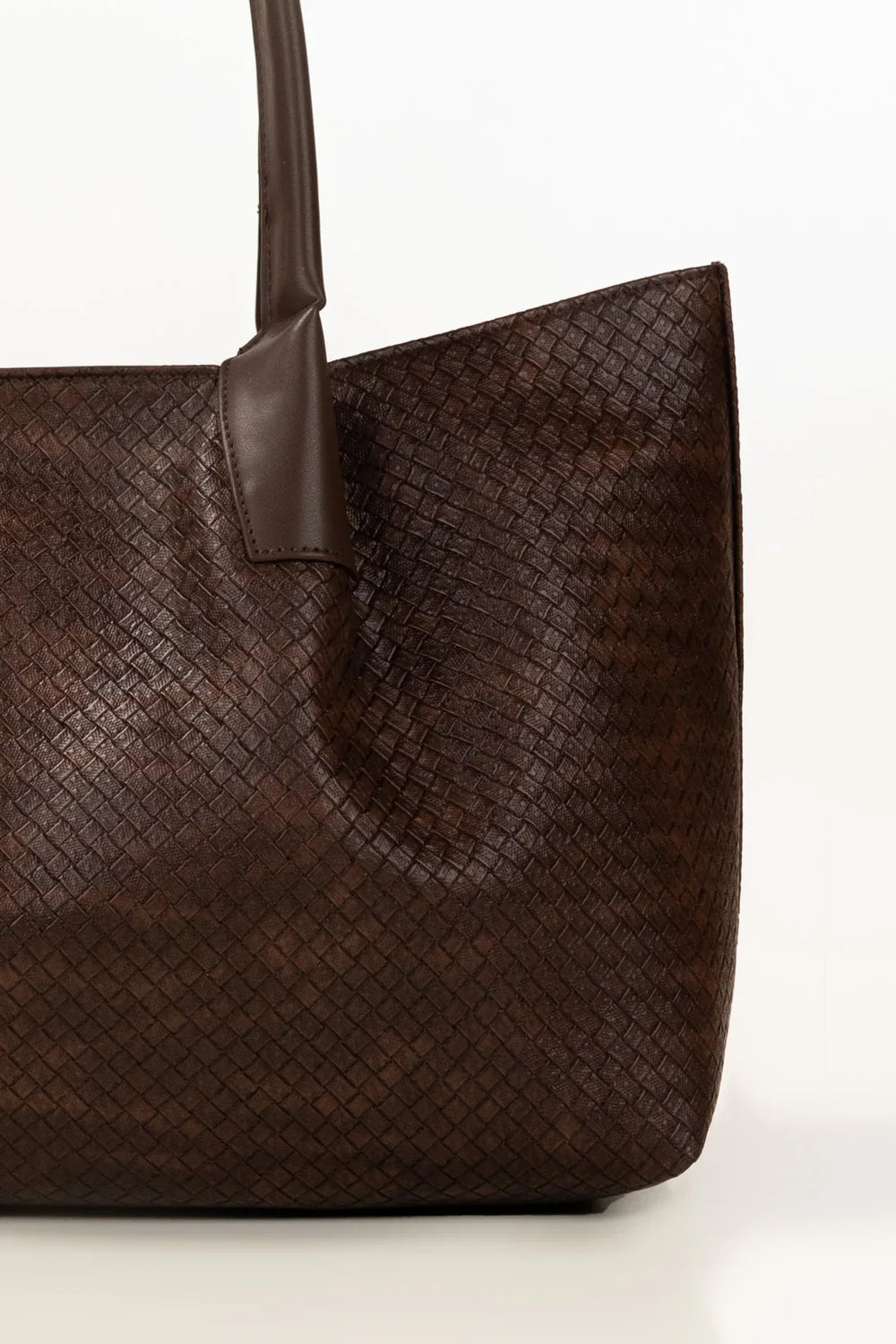 Dark Brown Tote Bag