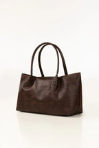 Dark Brown Tote Bag