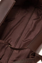 Dark Brown Tote Bag