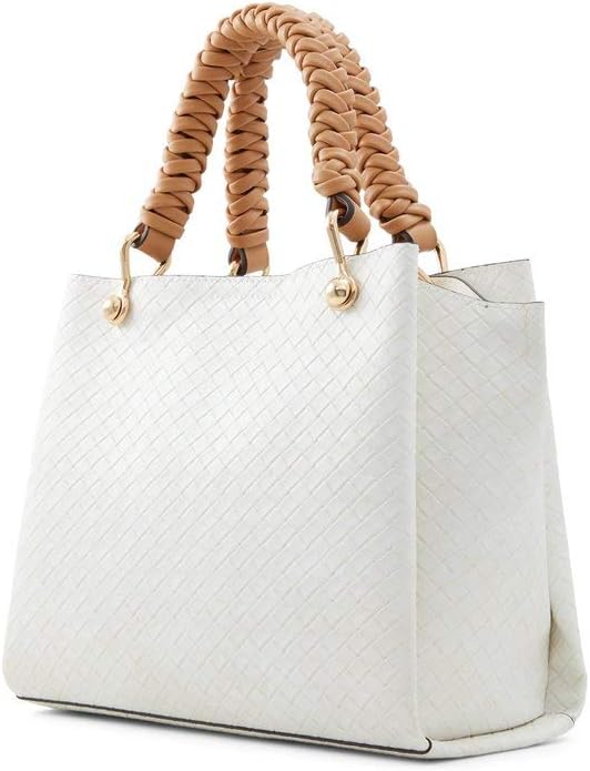 Woven-Textured Shoulder Bag