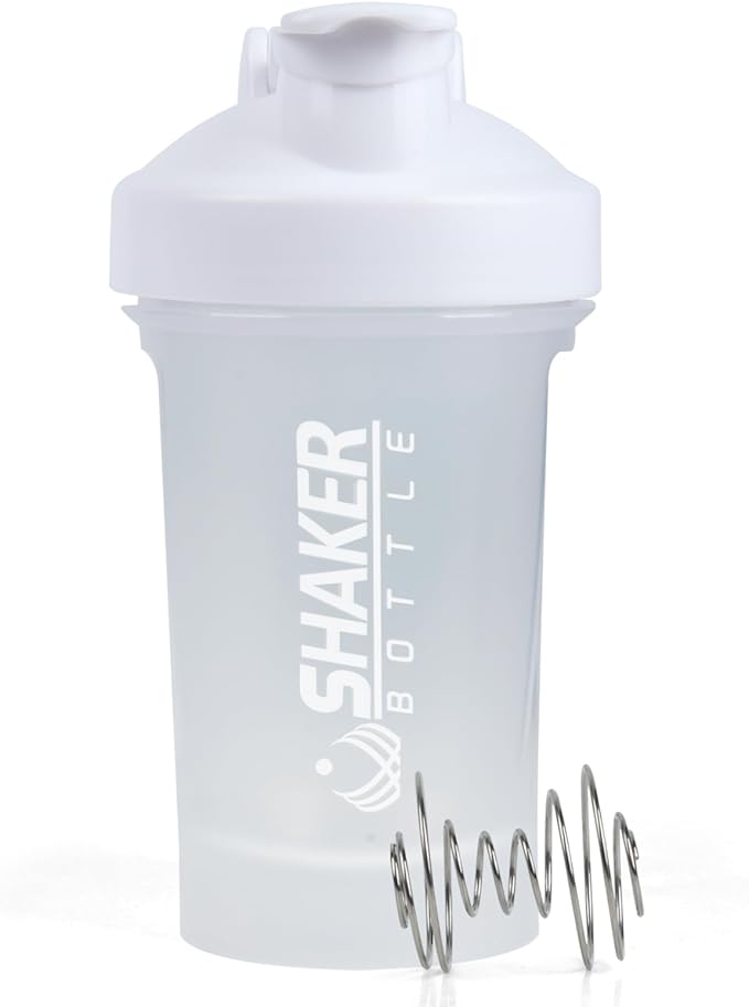 Shaker Bottle,400ml Small Protein Shaker Bottle with Mixing Ball, Portable 14oz GYM Shakes Cup for Workout,BPA free, 100% Leak Proof,Dishwasher Safe（Pink）