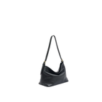 Black Leather Hobo Bag