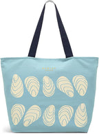 Responsible Large Ziptop Reusable Recycled Canvas Tote