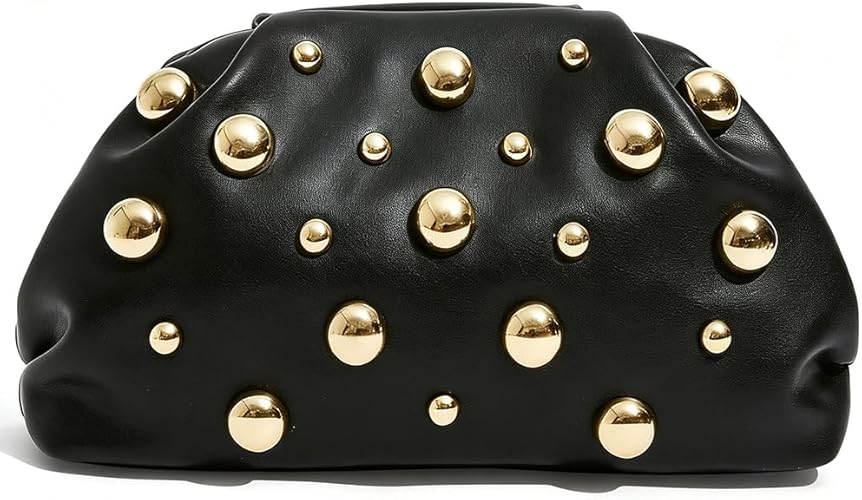 Elegant Studded Clutch