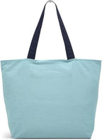 Responsible Large Ziptop Reusable Recycled Canvas Tote