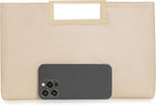 Rectangular Top-Handle Clutch
