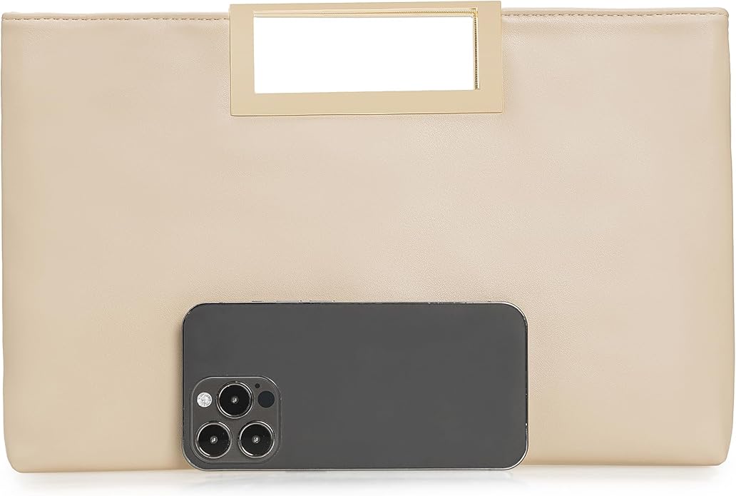 Rectangular Top-Handle Clutch