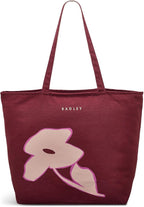 Responsible Large Ziptop Reusable Recycled Canvas Tote