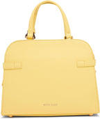 Women's Belted Medium Satchel With Convertible Strap