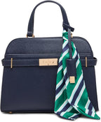 Women's Belted Medium Satchel With Convertible Strap