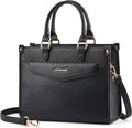 Trendy Satchel Tote Purse, PU Leather Crossbody Shoulder Bag Top Handle for Ladies