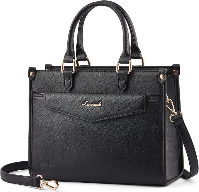 Trendy Satchel Tote Purse, PU Leather Crossbody Shoulder Bag Top Handle for Ladies