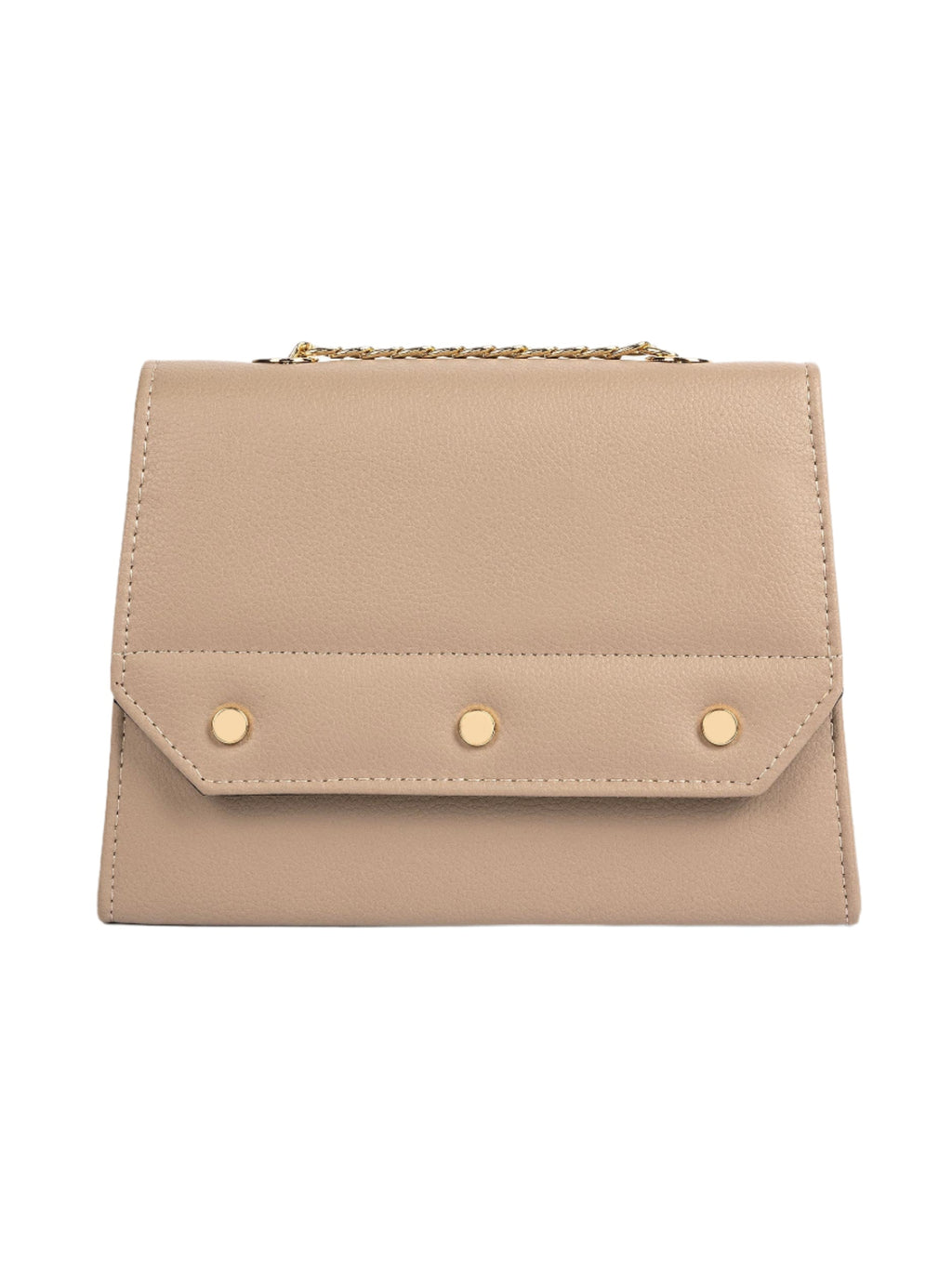 Beige Classic Handbag