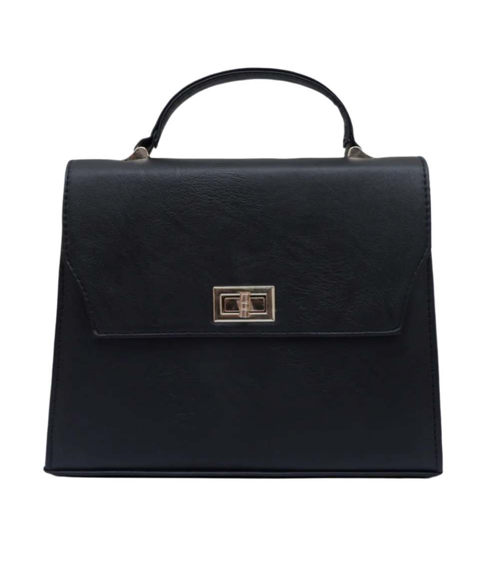 Black Women Boxy Bag