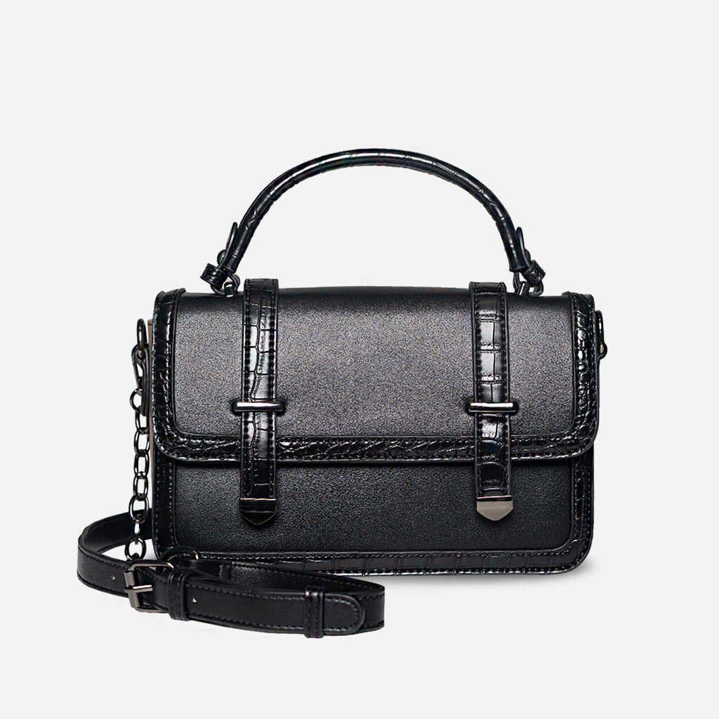 Chroma Croc Shoulder Bag
