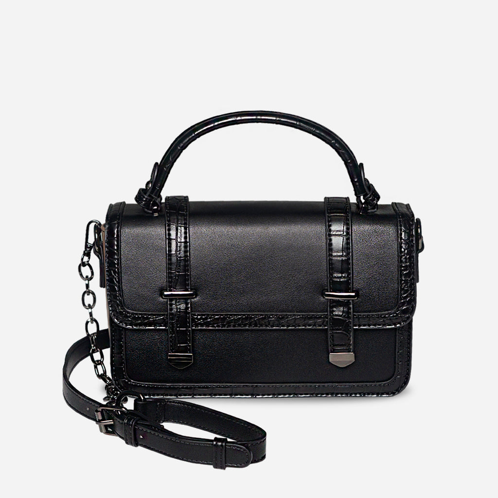 Chroma Croc Shoulder Bag