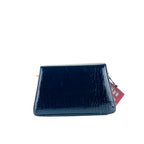 Dark Blue Vee Crossbody