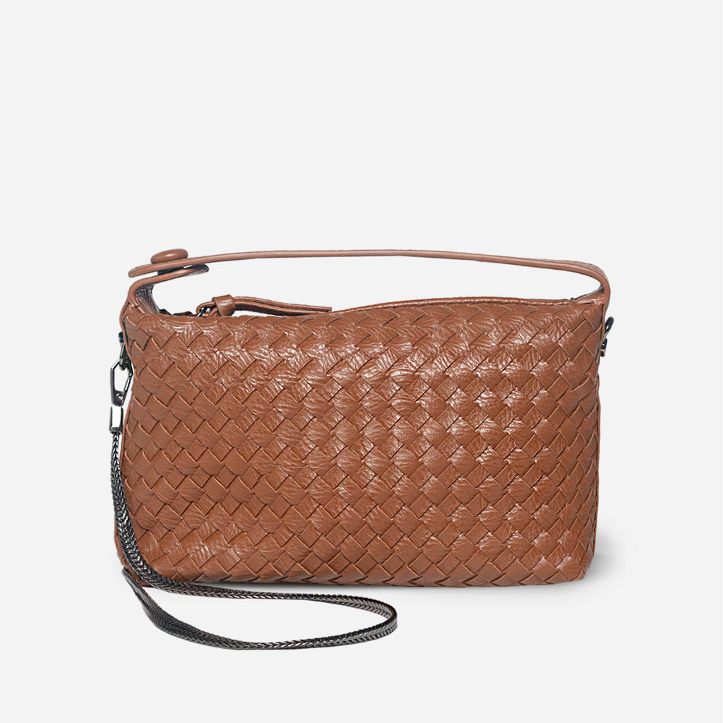 Elite Weave Shoulder Bag