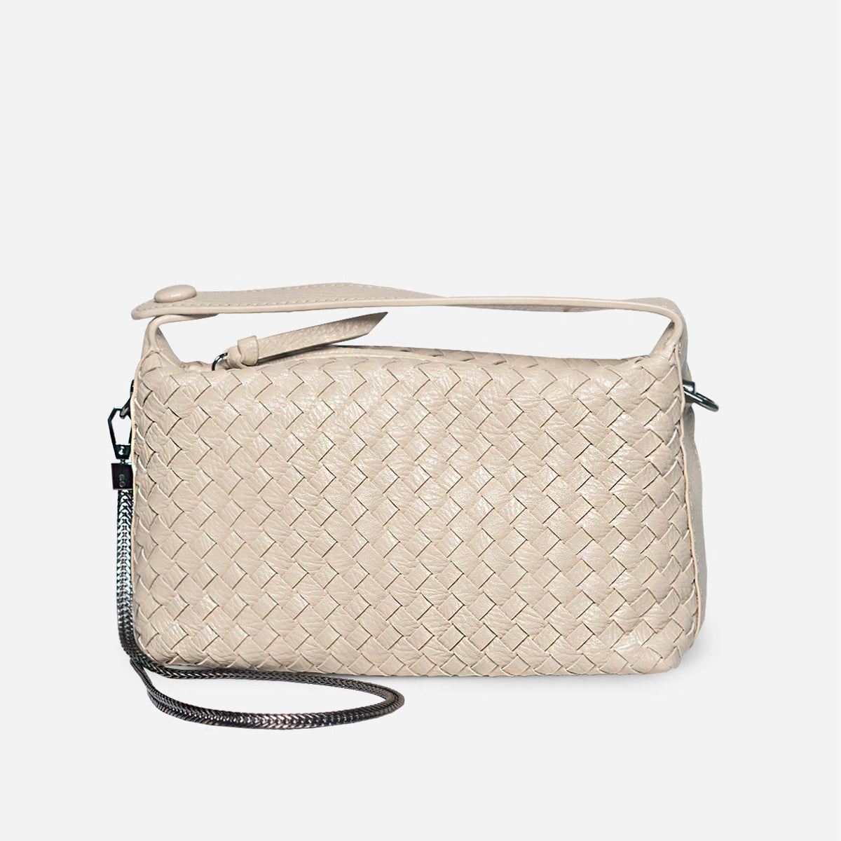 Elite Weave Shoulder Bag
