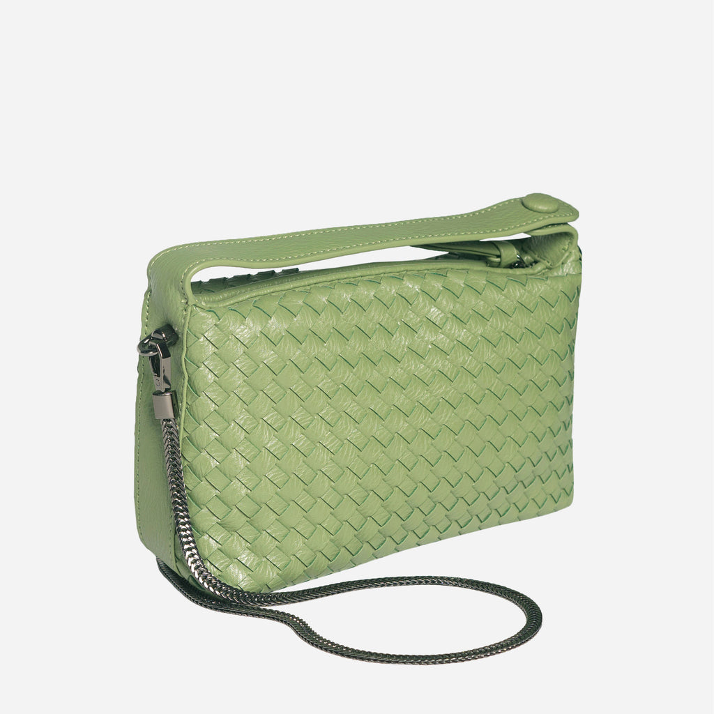 Elite Weave Shoulder Bag