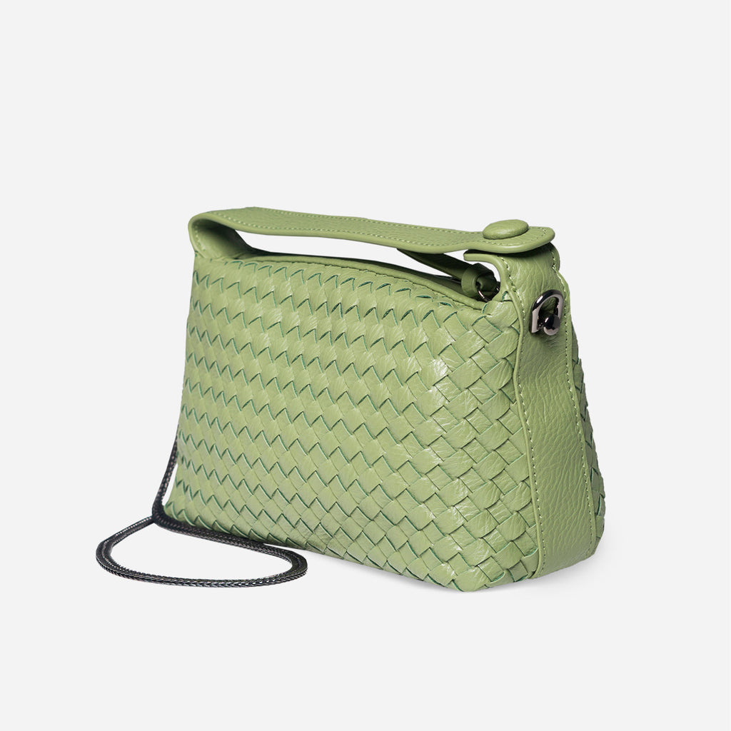 Elite Weave Shoulder Bag