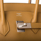 Hermes Birkin 35 Bronze D'Or Togo Palladium Hardware