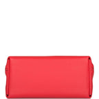 Hermes Rouge de Coeur Evercolor and Swift Mini 24/24 Bag Gold Hardware