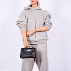 Hermes Kelly Mini Pochette Black Swift leather Gold Hardware - 2020, Y