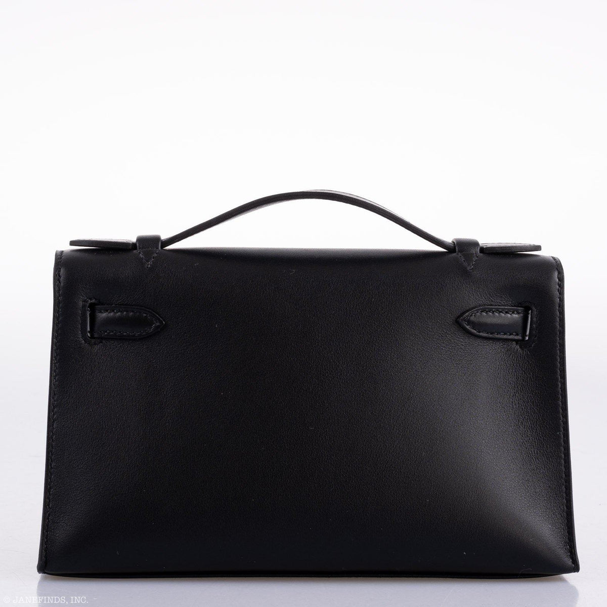 Hermes Kelly Mini Pochette Black Swift leather Gold Hardware - 2020, Y