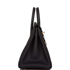 Hermes Birkin 25 Black Togo Gold Hardware