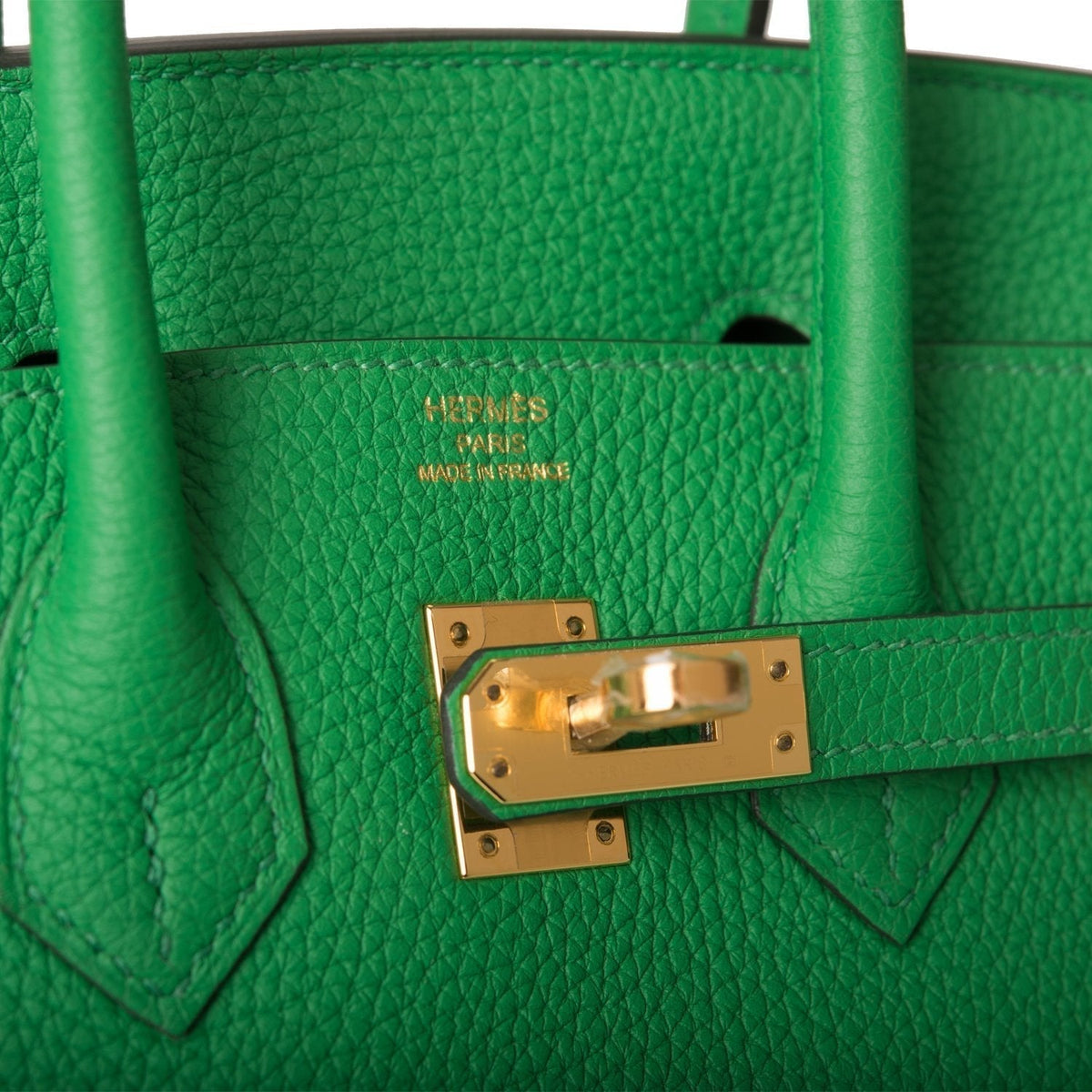 Hermes Birkin 25cm Bambou Togo Gold Hardware