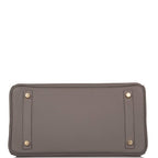 Hermes Birkin 30 Etain Togo Gold Hardware