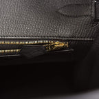 Hermes Birkin 35 Black Epsom Gold Hardware