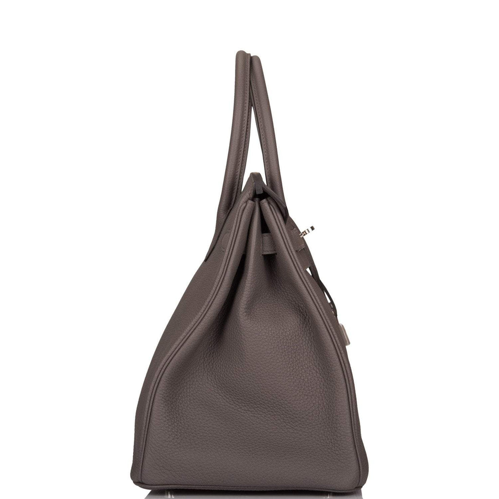 Hermes Birkin 35cm Etain Togo Palladium Hardware