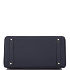 Hermes Birkin 40 Bleu Nuit Togo Gold Hardware