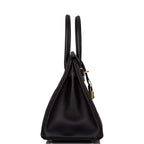 Hermes Black Epsom Birkin 30cm Gold Hardware