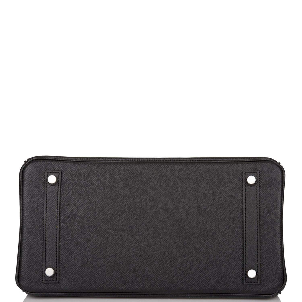 Hermes Black Epsom Birkin 30cm Palladium Hardware