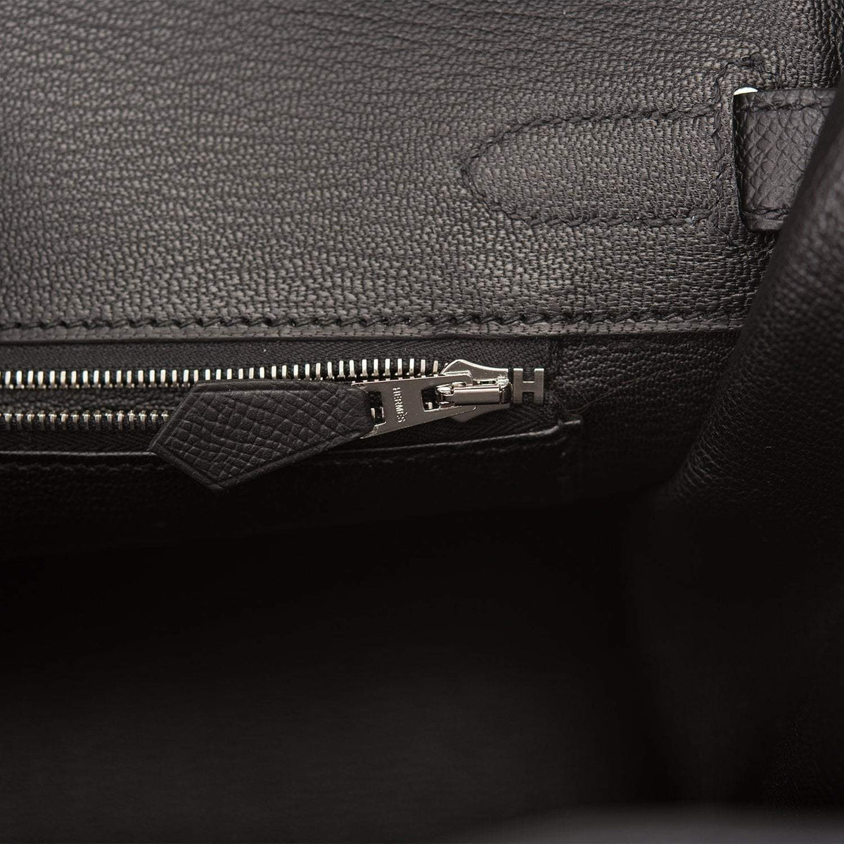 Hermes Black Epsom Birkin 30cm Palladium Hardware
