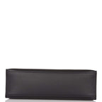 Hermes Black Swift Mini Kelly Pochette Rose Gold Hardware