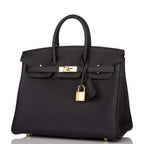Hermes Black Togo Birkin 25cm Gold Hardware