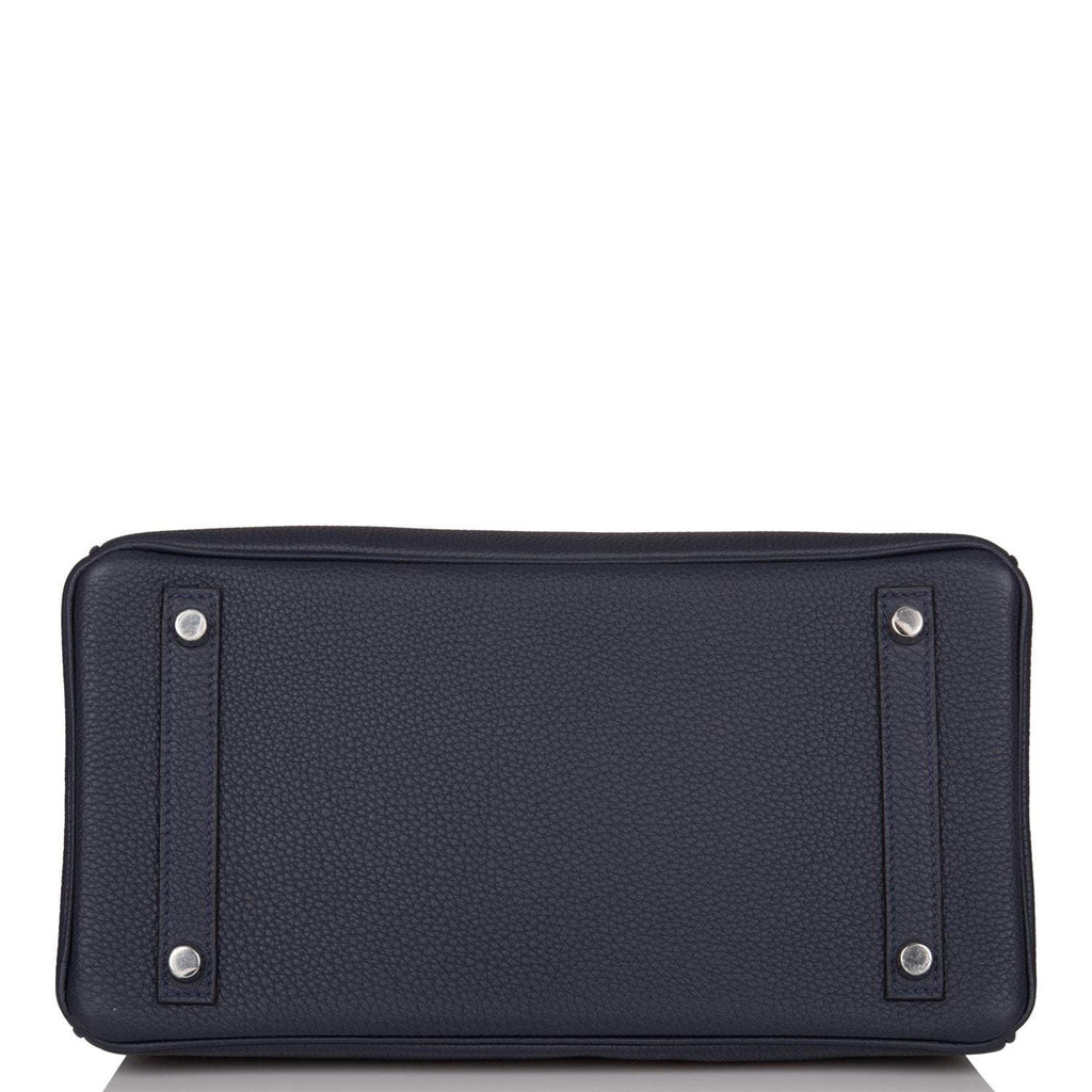 Hermes Bleu Nuit Togo Birkin 30cm Palladium Hardware