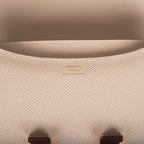 Hermes Craie Epsom Mini Constance 18cm Rose Gold Hardware