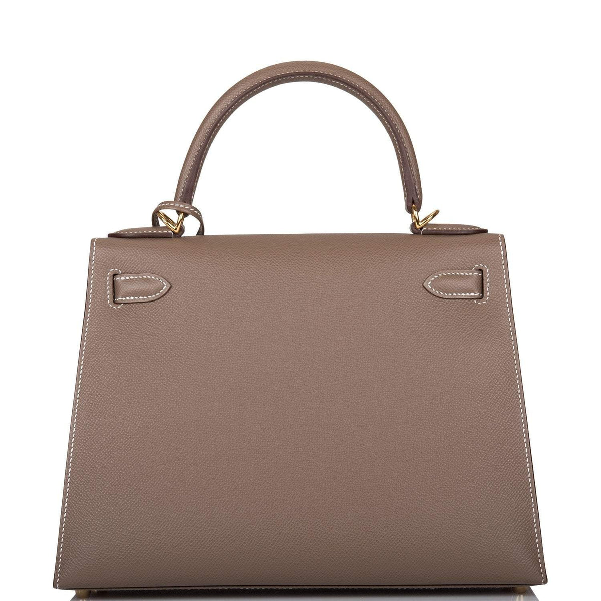 Hermes Etoupe Epsom Sellier Kelly 28cm Gold Hardware