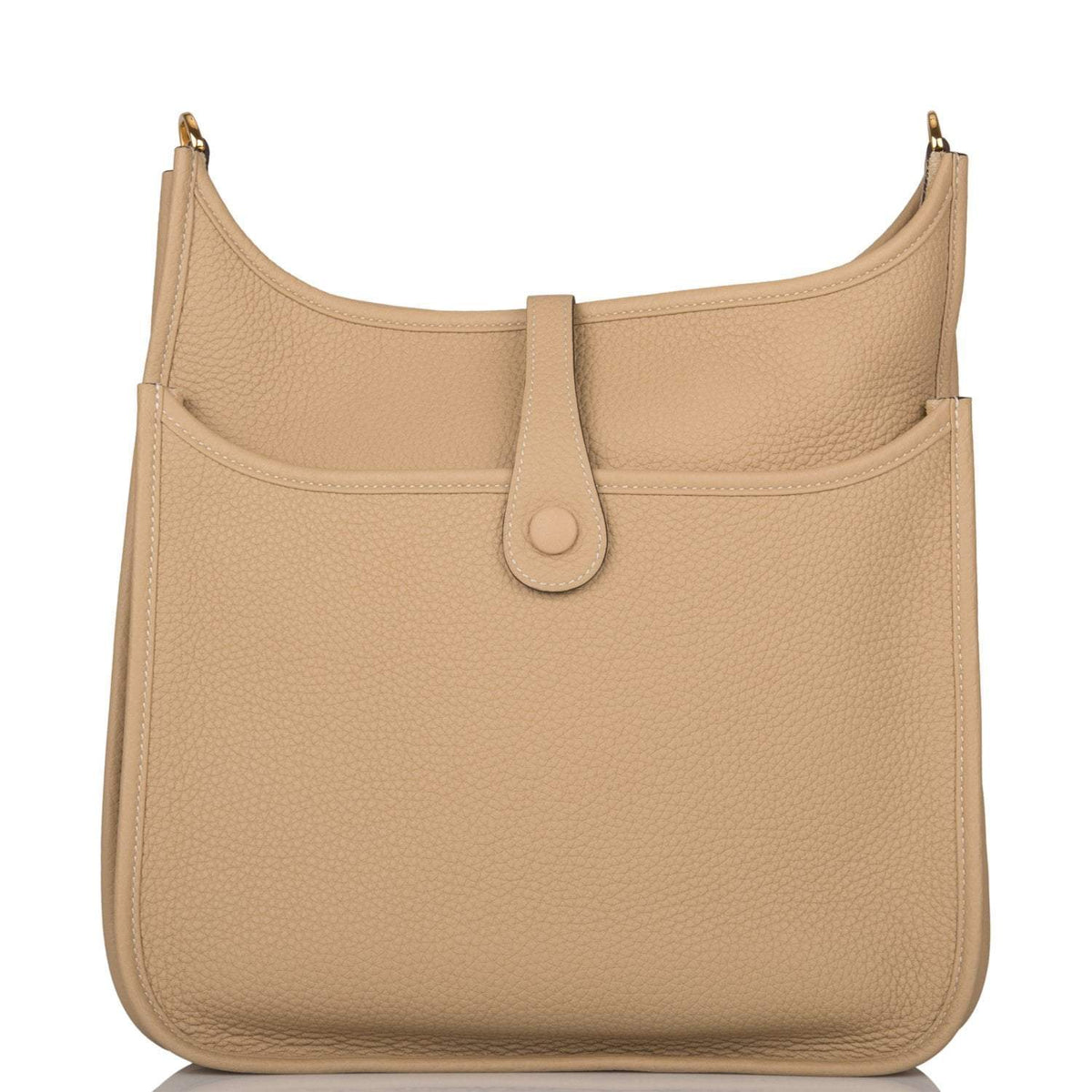 Hermes Evelyne III PM Trench Clemence Gold Hardware