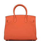 Hermes Feu Clemence Birkin 30cm Gold Hardware