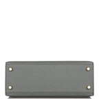 Hermes Vert Amande Epsom Sellier Kelly 25cm Gold Hardware